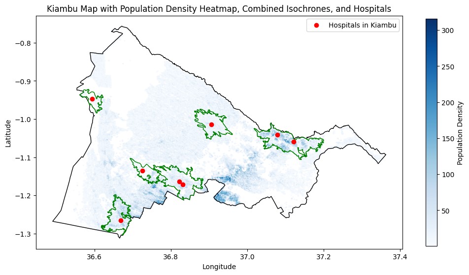 Dissolved Isochrones Map